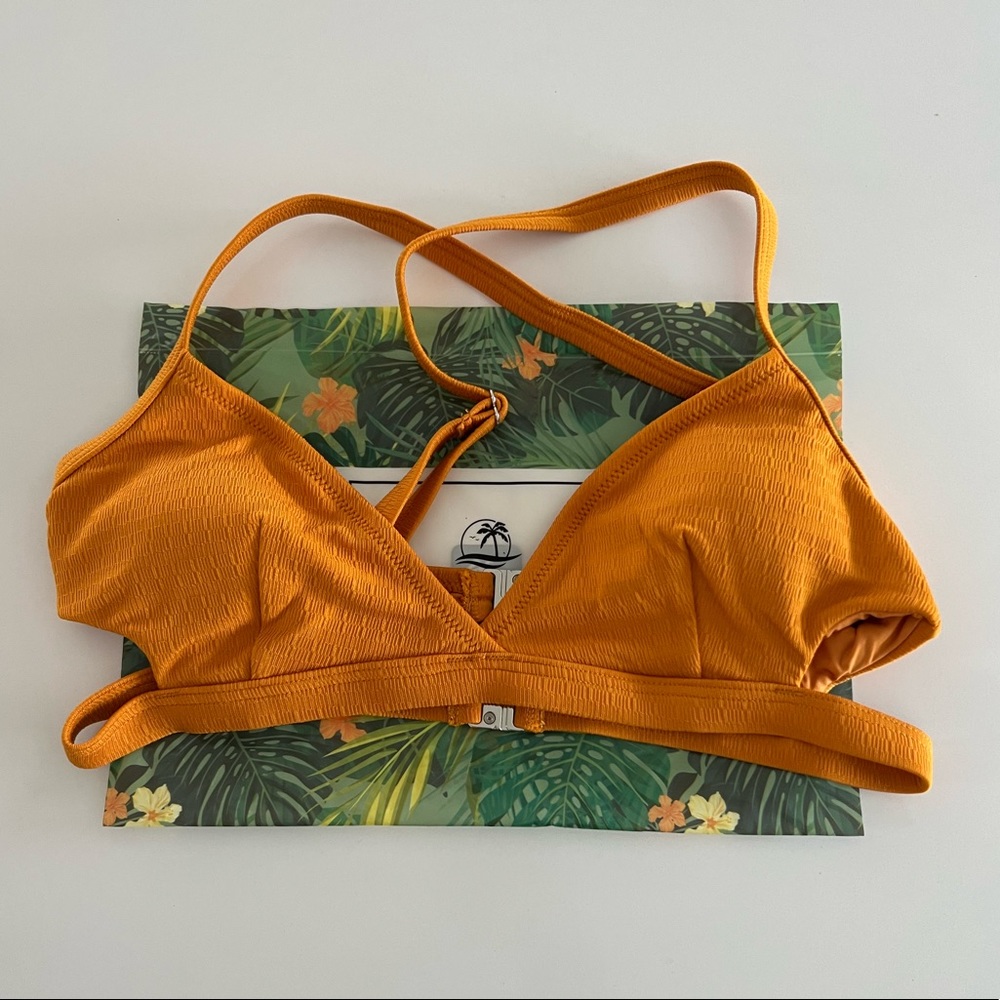 Cupshe Cutout Criss Cross Cheeky Bikini